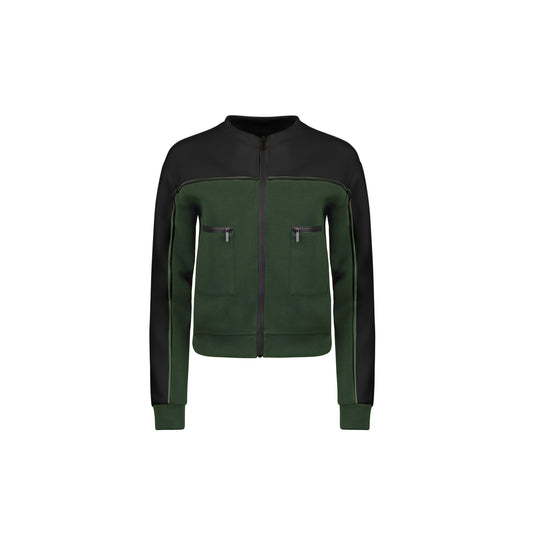 Colorbloack Zipper Jacket