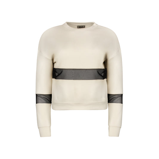 Mesh Stripe Top