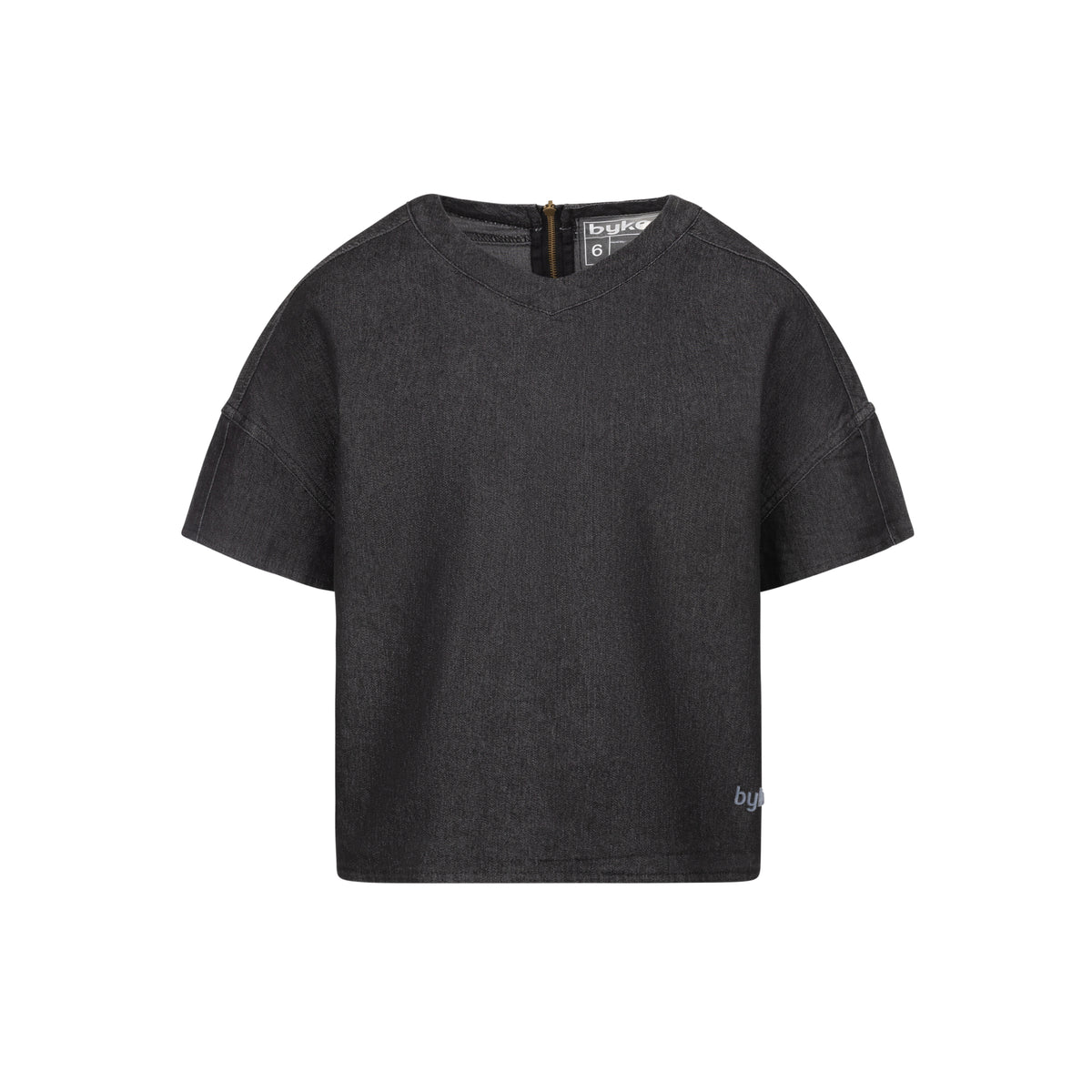 DENIM V-NECK SHIRT