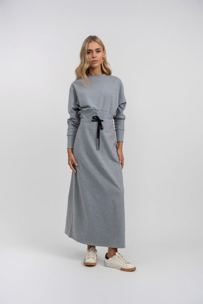 【BAON】Ricoe String Long Skirt Baoba Side Slit Long Skirt E5538A2258 – Agua de Coco