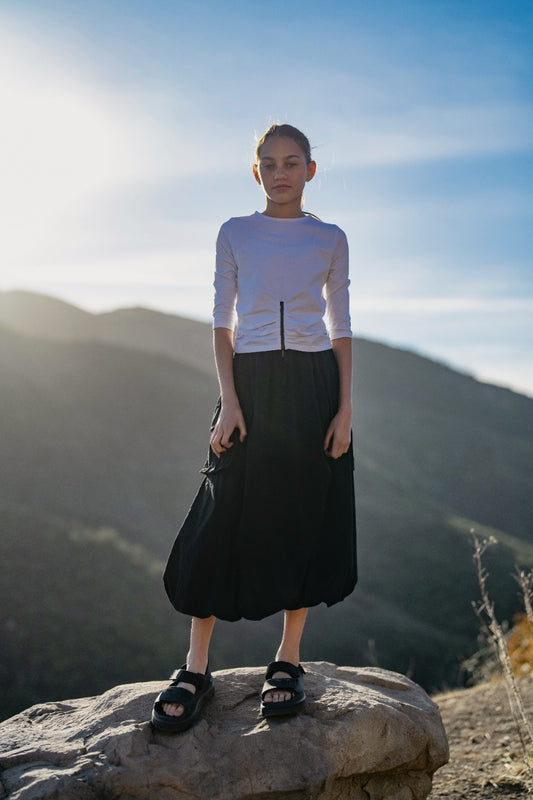 MIDI BUBBLE SKIRT