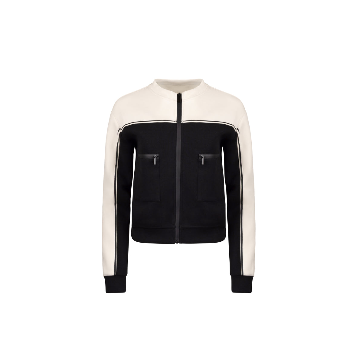 Colorbloack Zipper Jacket