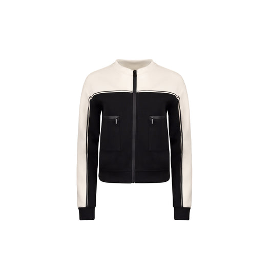 Colorbloack Zipper Jacket