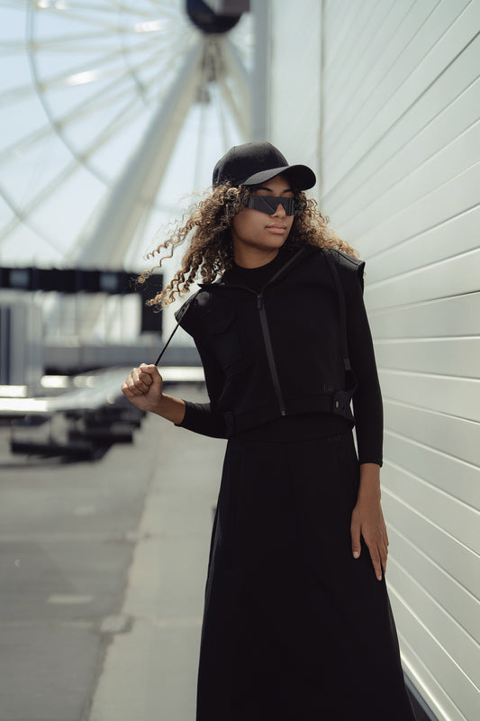 Hooded Bomber Vest